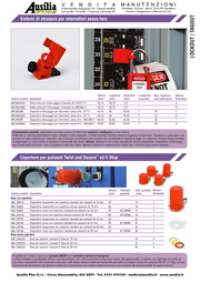 LOCKOUT & TAGOUT - LOCKOUT SISTEMI DI CHIUSURE PER INTERRUTTORI